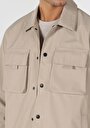 thumb-Afișați detalii pentru Jacheta De Barbati Bej Regular Fit  Cl1062446