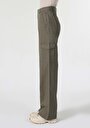 thumb-Afișați detalii pentru Pantaloni De Dama Kaki Regular Fit  Cl1062462