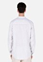 thumb-Afișați detalii pentru Camasa Cu Maneca Lunga De Barbati Alb Regular Fit  Cl1068816