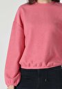 thumb-Afișați detalii pentru Tricou Cu Maneca Lunga De Dama Roz Regular Fit  Cl1062864