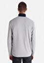 thumb-Afișați detalii pentru Tricou Cu Maneca Lunga De Barbati Gri Regular Fit  Cl1065597