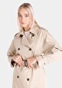 thumb-Afișați detalii pentru Jacheta De Dama Bej Regular Fit  Cl1065630