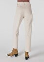 thumb-Afișați detalii pentru Pantaloni De Dama Bej Regular Fit  Cl1065644