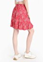 thumb-Afișați detalii pentru Fusta De Dama Roşu Mini Skirt  Cl1063935