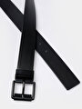 thumb-Afișați detalii pentru Centura Neagră Pentru Bărbați