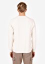 thumb-Afișați detalii pentru Tricou Cu Maneca Lunga De Barbati Ecru Regular Fit  Cl1070085