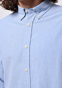 thumb-Afișați detalii pentru Camasa Cu Maneca Lunga De Barbati Albastru Regular Fit  Cl1073845