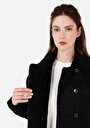 thumb-Afișați detalii pentru Jachetă Neagră Pentru Femei Regular Fit