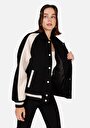 thumb-Afișați detalii pentru Jachetă Neagră Pentru Femei Regular Fit