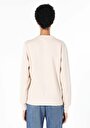 thumb-Afișați detalii pentru Tricou Cu Maneca Lunga De Dama Bej   Cl1060972