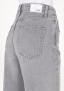 thumb-Afișați detalii pentru Blugi Gri Pentru Femei Regular Fit