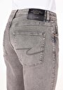thumb-Afișați detalii pentru Blugi Gri Pentru Bărbați Slim Straight