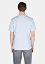 thumb-Afișați detalii pentru Tricou Cu Maneca Scurta De Barbati Albastru Comfort Fit  Cl1074402