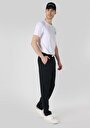 thumb-Afișați detalii pentru Pantaloni De Barbati Negru Regular Fit  Cl1064125