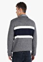 thumb-Afișați detalii pentru Pulover De Barbati Gri   Cl1065913