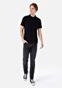 thumb-Afișați detalii pentru Blugi Negri Pentru Bărbați Cu Talie Dreaptă Cu Talie Dreaptă
