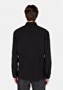 thumb-Afișați detalii pentru Camasa Cu Maneca Lunga De Barbati Negru Regular Fit  Cl1069905