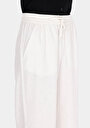 thumb-Afișați detalii pentru Regular Fit Talie Talie Pantaloni Largi Pantaloni Albi Pentru Femei