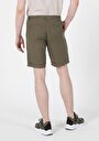 thumb-Afișați detalii pentru Short / Pantaloni Scurti De Barbati Verde Regular Fit  Cl1059318