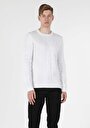 thumb-Afișați detalii pentru Pulover De Barbati Alb Regular Fit  Cl1056649