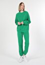thumb-Afișați detalii pentru Hanorac / Bluza De Dama Verde Regular Fit  Cl1060307