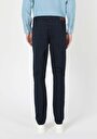 thumb-Afișați detalii pentru Pantaloni De Barbati Albastru Marin Straight Fit  Cl1055562