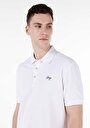 thumb-Afișați detalii pentru Tricou Polo Cu Maneca Scurta De Barbati Alb   Cl1061776