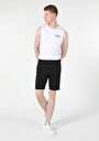 thumb-Afișați detalii pentru Short / Pantaloni Scurti De Barbati Negru Slim Fit  Cl1058907