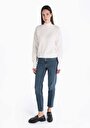 thumb-Afișați detalii pentru Pulover De Dama Alb Regular Fit  Cl1065641