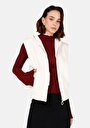thumb-Afișați detalii pentru Cardigan De Dama Ecru Regular Fit  Cl1070956