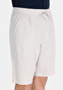 thumb-Afișați detalii pentru Short / Pantaloni Scurti De Barbati Alb Regular Fit  Cl1074435