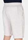 thumb-Afișați detalii pentru Short / Pantaloni Scurti De Barbati Alb Regular Fit  Cl1074435