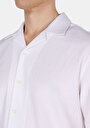 thumb-Afișați detalii pentru Camasa Cu Maneca Scurta De Barbati Alb Regular Fit  Cl1074590