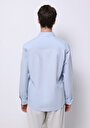 thumb-Afișați detalii pentru Camasa Cu Maneca Lunga De Barbati Albastru Regular Fit  Cl1074489