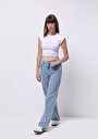 thumb-Afișați detalii pentru Blugi İndigo Pentru Femei Regular Fit