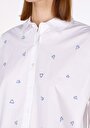 thumb-Afișați detalii pentru Camasa Cu Maneca Lunga De Dama Alb Regular Fit  Cl1073334