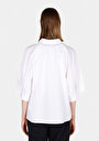thumb-Afișați detalii pentru Camasa Cu Maneca Lunga De Dama Alb Regular Fit  Cl1073336