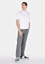 thumb-Afișați detalii pentru Tricou Cu Maneca Scurta De Barbati Alb Boxy Fit  Cl1073994