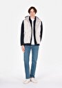 thumb-Afișați detalii pentru Vesta De Barbati Alb Regular Fit  Cl1072033