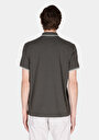 thumb-Afișați detalii pentru Tricou Polo Cu Maneca Scurta De Barbati Kaki Regular Fit  Cl1074313