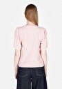 thumb-Afișați detalii pentru Tricou Cu Maneca Scurta De Dama Roz Regular Fit  Cl1073202