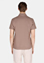thumb-Afișați detalii pentru Tricou Polo Cu Maneca Scurta De Barbati Maro Regular Fit  Cl1073580