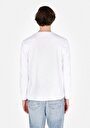 thumb-Afișați detalii pentru Tricou Cu Maneca Lunga De Barbati Alb Regular Fit  Cl1072327