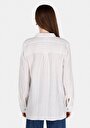 thumb-Afișați detalii pentru Camasa Cu Maneca Lunga De Dama Alb Regular Fit  Cl1072491