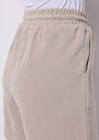 thumb-Afișați detalii pentru Short / Pantaloni Scurti De Dama Bej Regular Fit  Cl1075137