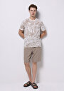 thumb-Afișați detalii pentru Tricou Cu Maneca Scurta De Barbati Alb Regular Fit  Cl1067739