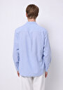 thumb-Afișați detalii pentru Camasa Cu Maneca Lunga De Barbati Albastru Regular Fit  Cl1074488