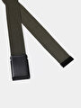 thumb-Afișați detalii pentru Curea De Barbati Kaki Modern Fit  Cl1076027