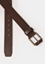 thumb-Afișați detalii pentru Curea De Barbati Maro Modern Fit  Cl1076031