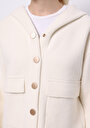thumb-Afișați detalii pentru Jacheta De Dama Alb Regular Fit  Cl1075529